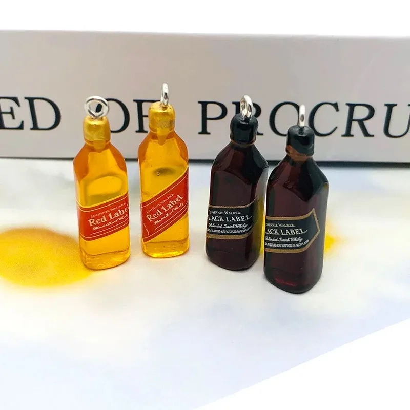 Wine Beer Bottle - 10Pcs 작은 와인 바 병 수지