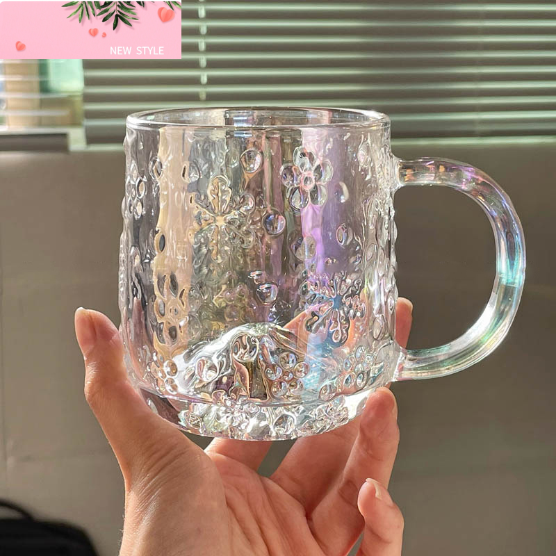 Wine Beer Glass Set - 귀여운 크리스마스 머그잔 선물 유리 컵