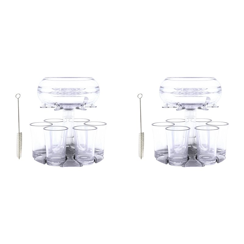 Wine Beer Glass Set - M11K-2 세트 6개 샷잔 와인 위스키