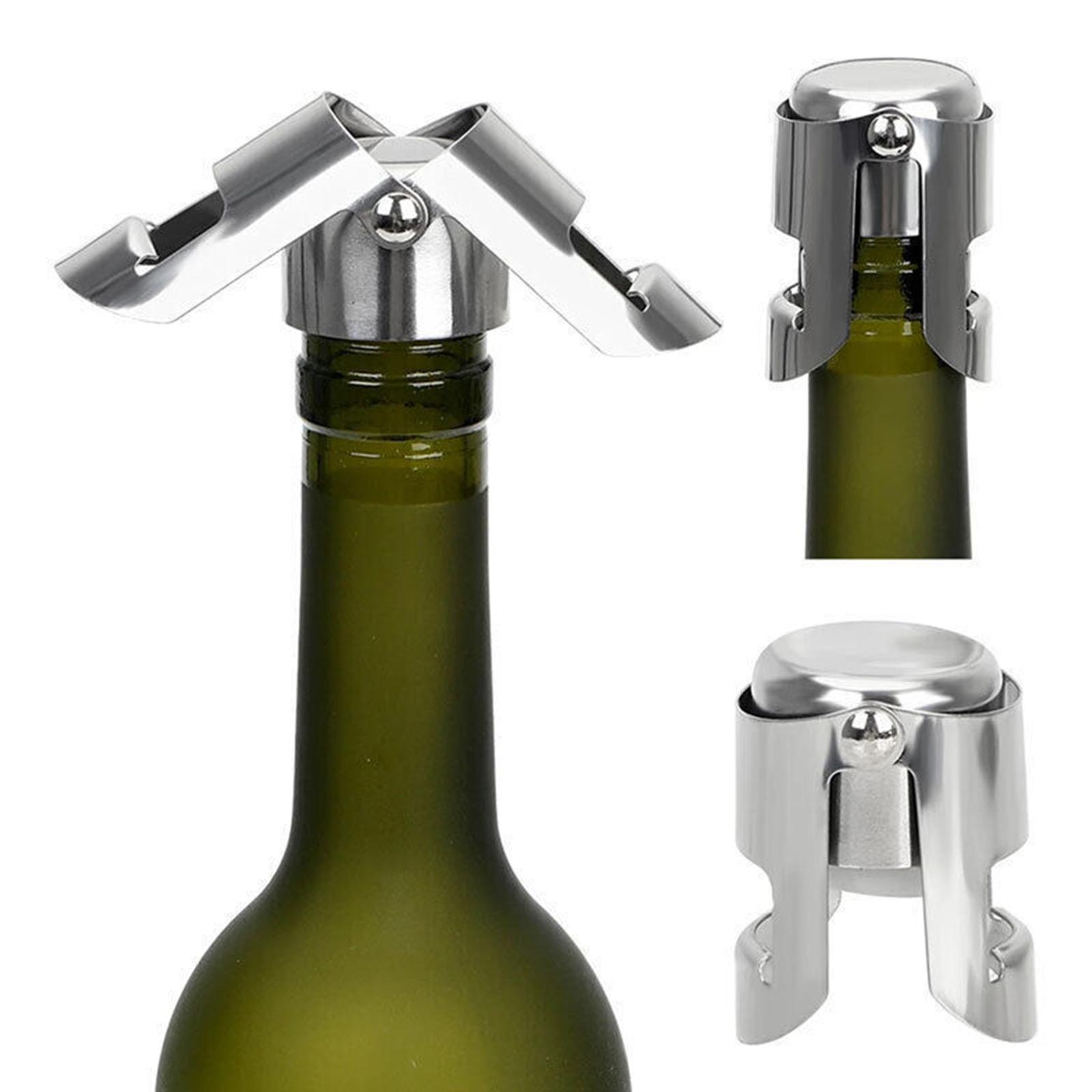 휴대용 스틸 샴페인 병 마개 반짝이는 누수 방지 와인  - Wine Beer Bottle 리뷰 및 가격