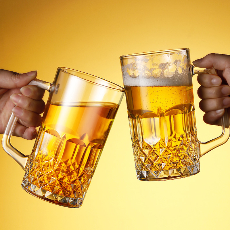 손잡이가있는 600ml/1000ml 맥주 유리 클래식  - Craft Beer & Wine U- 리뷰 및 가격