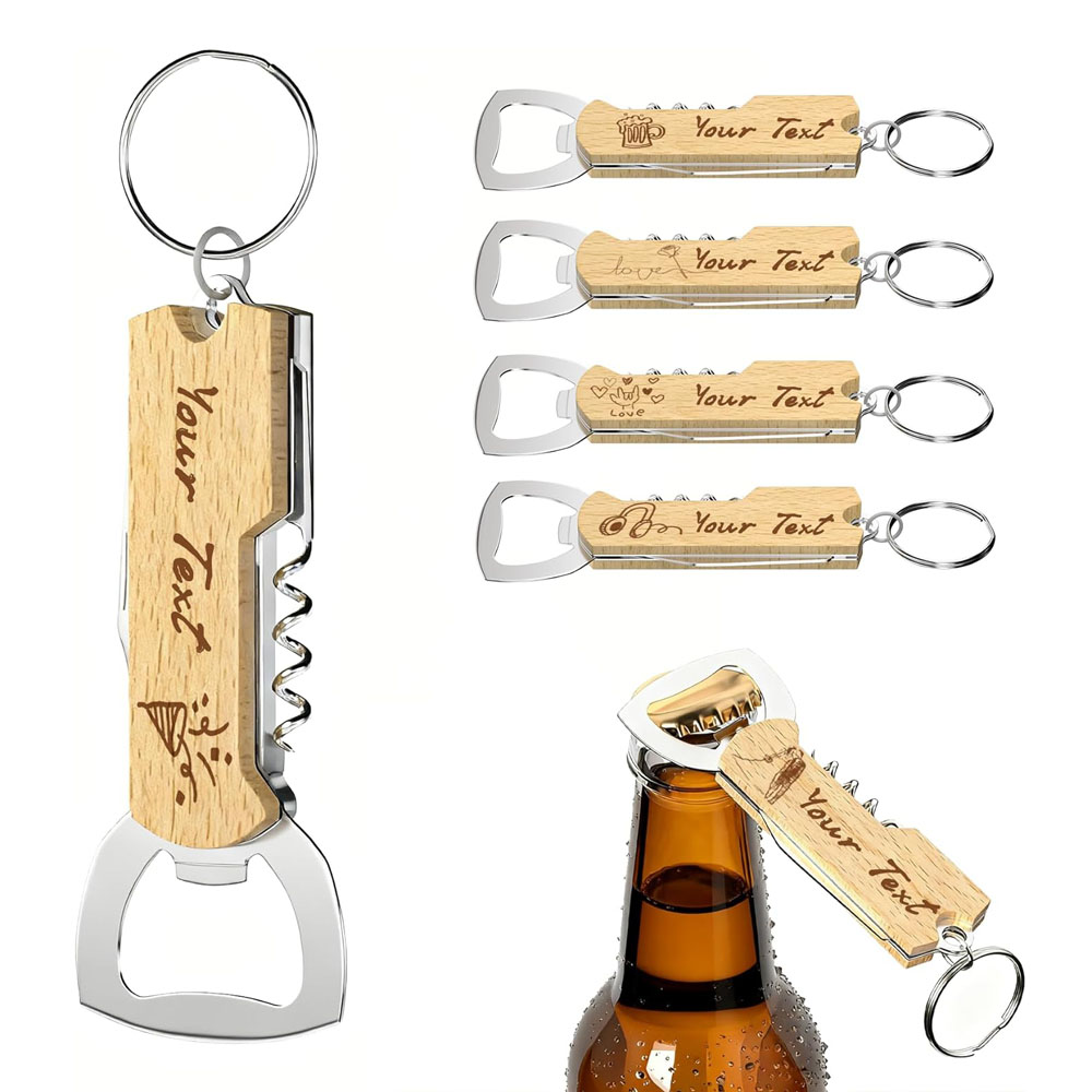맞춤 각인 로고 병따개 열쇠고리, 결혼 선물용, 와인  - Wine Beer Bottle 리뷰 및 가격